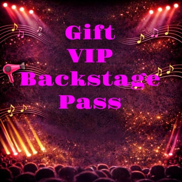 Gift VIP Backstage Pass
